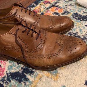Dark brown mens dress shoes